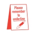Stamper: Remember To Underline