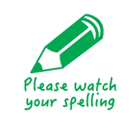 Stamper: Please Watch Your Spelling