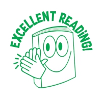 Stamper: Excellent Reading! - Green