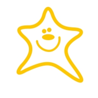 Stamper: Smiley Star - Gold