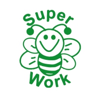 Stamper: Super Work - Bee - Green