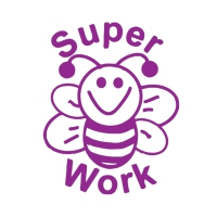 Stamper: Super Work - Bee - Violet