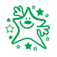 Stamper: Smiley Star - Green