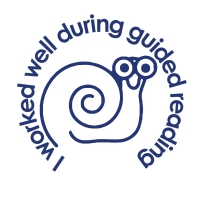 Stamper: I Worked Well During Guided Reading – Snail