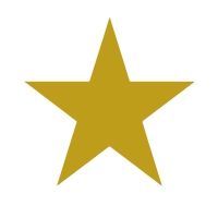 Stick Star Stamper: Gold (6mm)