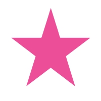 Stick Star Stamper: Pink (6mm)