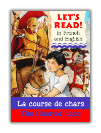 Book: Let`s Read French-English - The Chariot Race