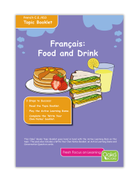 Book: Food And Drink - French Topic Pack