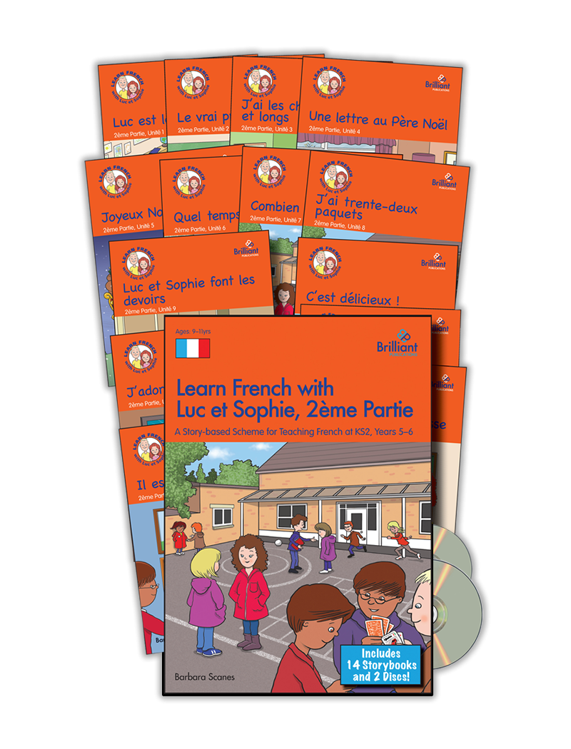 Sophie　Learn　5-6　Yrs　Et　French　Luc　With　Book:　SuperStickers