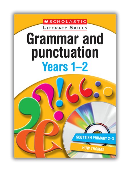 Book: Grammar and Punctuation Year 1-2 SuperStickers