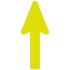Floor Marker - Yellow Directional Arrow (400x160 mm)