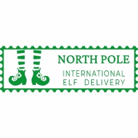 Stamper: Elf Delivery - Green