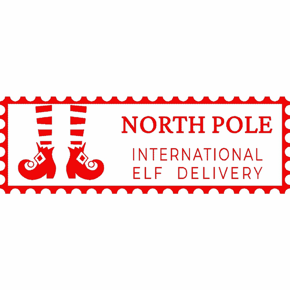 Stamper: Elf Delivery - Red