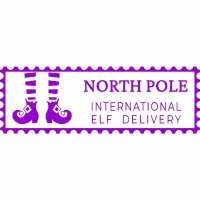 Stamper: Elf Delivery - Purple