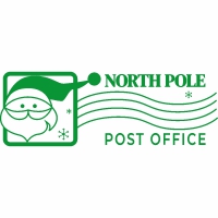 Stamper: North Pole Post Office - Green