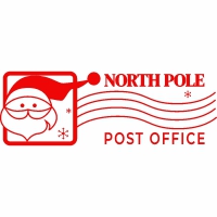 Stamper: North Pole Post Office - Red