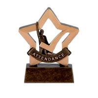 Trophy: Attendance Mini Star Trophy