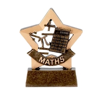 Trophy: Maths Mini Star Trophy