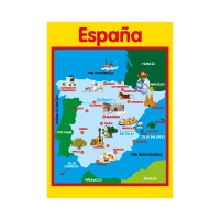 Poster: Map of Spain