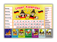 Poster: German Calendar