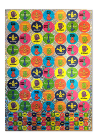 Sticker: Sparkling Dinosaurs - Bulk Pack: 50 A4 Sheets (5 X AS14546)