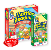 Quick Pack of Martian Reading Card Games